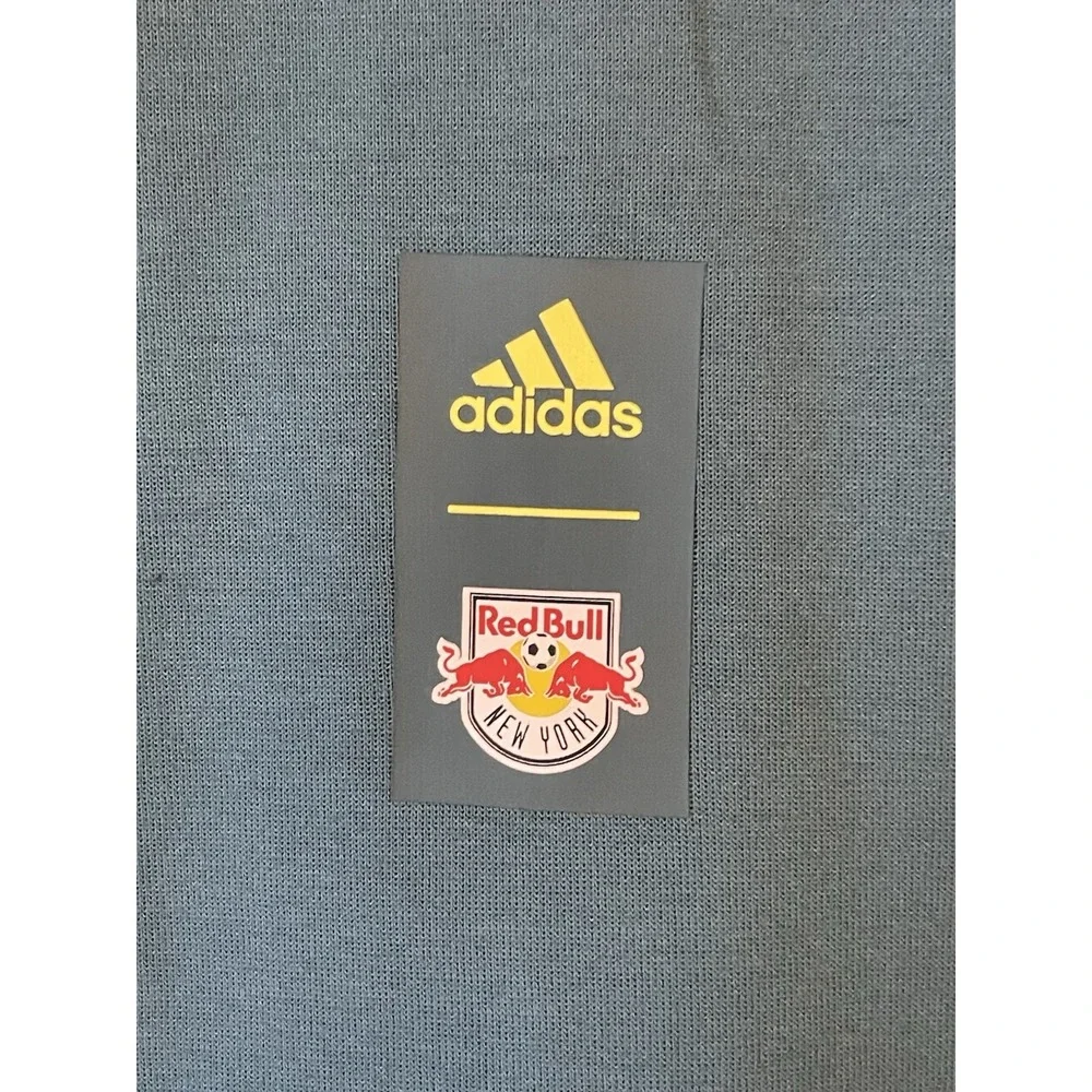 Men's 2XL NWT New York Red Bulls‎ Adidas 2023 Player Travel Pullover Hoodie